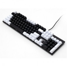 Клавіатура Vinga KBGM-095 LED Orange Switch USB White/Black (KBGM-095Y White/Black) - Фото