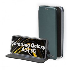 Чохол для мобільного телефона BeCover Exclusive Samsung Galaxy A34 5G SM-A346 Dark Green (709032) - Фото