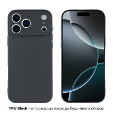 Чохол для мобільного телефона BeCover Apple iPhone 17 Pro Black (713760) - Фото