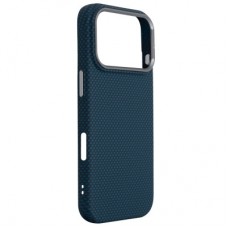 Чохол для мобільного телефона Armorstandart LikeCarbon2 MagCase Apple iPhone 17 Pro Kevlar Dark Blue (ARM88554) Чохол для мобільного телефона Armorstandart LikeCarbon2 MagCase Apple iPhone 17 Pro Kevlar Dark Blue (ARM88554) - Фото