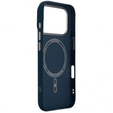 Чохол для мобільного телефона Armorstandart LikeCarbon2 MagCase Apple iPhone 17 Pro Kevlar Dark Blue (ARM88554) Чохол для мобільного телефона Armorstandart LikeCarbon2 MagCase Apple iPhone 17 Pro Kevlar Dark Blue (ARM88554) - Фото