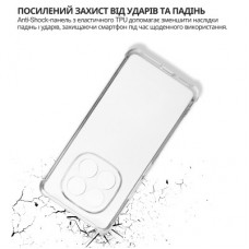 Чехол для мобильного телефона BeCover Anti-Shock Xiaomi Redmi Note 15 Pro 4G Clear (714911) - Фото