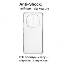 Чехол для мобильного телефона BeCover Anti-Shock Xiaomi Redmi Note 15 Pro 4G Clear (714911) - Фото
