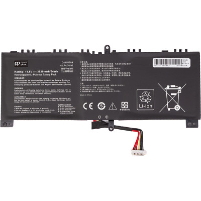 Аккумулятор для ноутбука ASUS ROG Strix SCAR Edition GL503VS (C41N1709) 14.8V 3620mAh PowerPlant (NB432370)