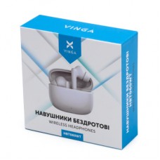 Наушники Vinga HBT060 Bluetooth White (HBT060WT) - Фото