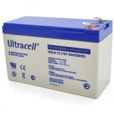 Батарея до ДБЖ Ultracell 12V-9Ah, AGM (UL9-12) - Фото