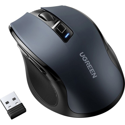 Мышка Ugreen MU006 Ergonomic Wireless Black (90545)
