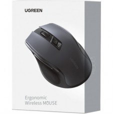 Мышка Ugreen MU006 Ergonomic Wireless Black (90545) - Фото