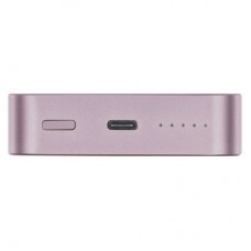 Батарея універсальна EMOS 10000 mAh WI1046, 20W, Wireless, salmon (B0551S) - Фото