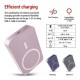 Батарея універсальна EMOS 10000 mAh WI1046, 20W, Wireless, salmon (B0551S)