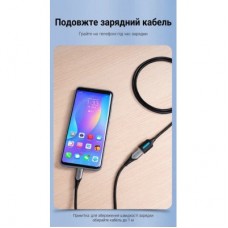 Дата кабель USB 3.0 AM/AF 3.0m black Vention (CBHBI) - Фото