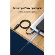 Дата кабель USB 3.0 AM/AF 3.0m black Vention (CBHBI) - Фото