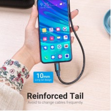 Дата кабель USB 3.0 AM to USB-C 1.5m black Vention (COZBG) - Фото