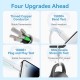 Дата кабель USB 2.0 AM to Lightning 1.0m 2.4A black Vention (LAMBF)