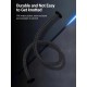 Дата кабель USB-C to USB-C 1.0m 5A aluminum gray Vention (TAEHF)