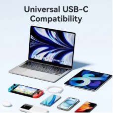 Дата кабель USB-C to USB-C 1.0m 3A black Vention (TRCBF) - Фото