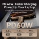 Дата кабель USB-C to USB-C 1.0m 3A aluminum gold Vention (TRDJF)