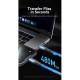Дата кабель USB-C to USB-C 1.5m 240W aluminum black Vention (TREBG)