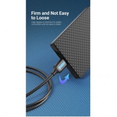 Дата кабель USB 2.0 AM to Mini 5P 1.0m black Vention (COMBF) - Фото