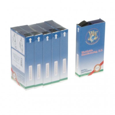 Стрічка до принтерів 13 мм х 12 м Refill STD Black*5 WWM (R13.12S5)