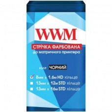 Лента к принтерам 8мм х 1.6м HD к. Black WWM (R8.1.6H) Лента к принтерам 8мм х 1.6м HD к. Black WWM (R8.1.6H)