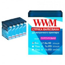 Лента к принтерам 8мм х 1.6м HD к. Black*5шт WWM (M8.1.6HS5) Лента к принтерам 8мм х 1.6м HD к. Black*5шт WWM (M8.1.6HS5)