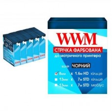 Лента к принтерам 8мм х 1.6м HD к. Black*5шт WWM (R8.1.6H5) Лента к принтерам 8мм х 1.6м HD к. Black*5шт WWM (R8.1.6H5)