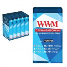 Лента к принтерам 13мм х 16м HD л. Black*5шт WWM (R13.16HM5) Лента к принтерам 13мм х 16м HD л. Black*5шт WWM (R13.16HM5)
