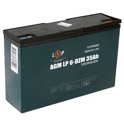 Батарея до ДБЖ LogicPower 12 V 35 Ah LP-6-DZM-35 (9335)
