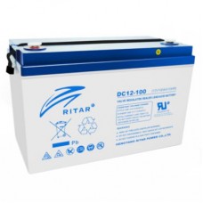 Батарея до ДБЖ Ritar 12V-100Ah (RA12-100S) - Фото
