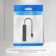 Концентратор Vention USB to 4xUSB 3.2 Gen2 + USB-C 10Gbps 0.15m black (CHOBB)