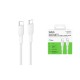 Дата кабель USB-C to USB-C 1.0m 240W white Belkin (CAB025HQ1MWH) Дата кабель USB-C to USB-C 1.0m 240W white Belkin (CAB025HQ1MWH)