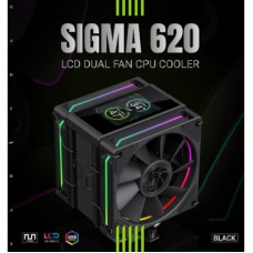 Кулер для процесора Gamemax SIGMA 620 LCD BK - Фото