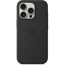 Чехол для мобильного телефона Apple iPhone16 Pro Silicone Case with MagSafe - Black (MYYJ3ZM/A) - Фото