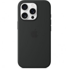 Чехол для мобильного телефона Apple iPhone16 Pro Silicone Case with MagSafe - Black (MYYJ3ZM/A) - Фото