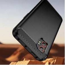 Чехол для мобильного телефона BeCover Carbon Series Samsung Galaxy XCover7 Pro SM-G766B Black (713559) - Фото