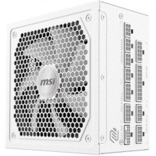 Блок живлення MSI 1000W (MAG A1000GL PCIE5 WHITE) - Фото