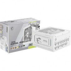 Блок живлення MSI 1000W (MAG A1000GL PCIE5 WHITE) - Фото