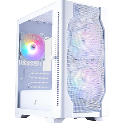 Корпус для ПК 1stPlayer D4-M-WH-2F1P-W-1F1-W