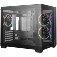 Корпус для ПК Deepcool CG330 3F Black (R-CG330-BKNGM3-G) - Фото