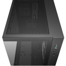 Корпус для ПК Deepcool CG330 3F Black (R-CG330-BKNGM3-G) - Фото