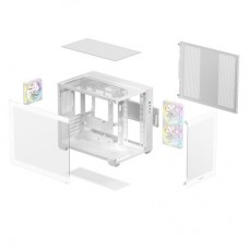 Корпус для ПК Deepcool CG330 3F White (R-CG330-WHNGM3-G) - Фото