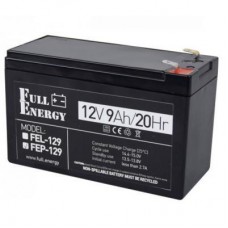 Батарея до ДБЖ Full Energy 12 В 9 А·год (FEP-129) - Фото