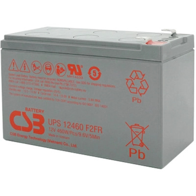 Батарея к ИБП CSB 12В 9 Ач UPS12460F2FR (UPS12460F2FR)