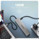 Концентратор AXAGON USBC to 2xUSBA + 1xUSBC + 2xHDMI + RJ45 + PD100W 0.15m gray (HMC-7HX2) Концентратор AXAGON USBC to 2xUSBA + 1xUSBC + 2xHDMI + RJ45 + PD100W 0.15m gray (HMC-7HX2)