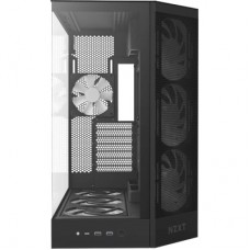 Корпус для ПК NZXT H9 Flow RGB Dual-Chamberl Black (CM-H92FB-P1) - Фото