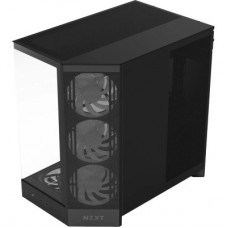Корпус для ПК NZXT H9 Flow RGB Dual-Chamberl Black (CM-H92FB-P1) - Фото