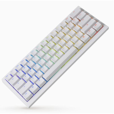 Клавиатура Ducky One X Mini Magnetic Switch Wireless UA White (ON2461AST3-DAUSPDOECL2WW1)