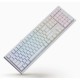 Клавиатура Ducky One X Magnetic Switch Wireless UA White (ON2408AST3-DAUSPDOECL2WW1)