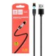 Дата кабель USB 2.0 AM to Lightning magnetic black Denmen (DN-D09L-BK) Дата кабель USB 2.0 AM to Lightning magnetic black Denmen (DN-D09L-BK)